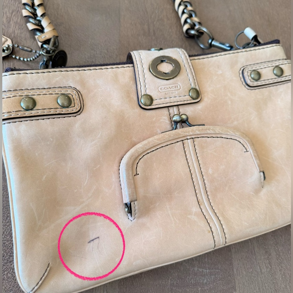 Rare Vintage Coach 11622 Legacy 65th Anniversary Shoulder Bag – Chain Straps - Picture 8 of 16